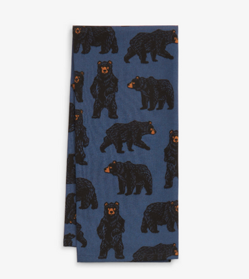 Blue House Wild Bear Tea Towel